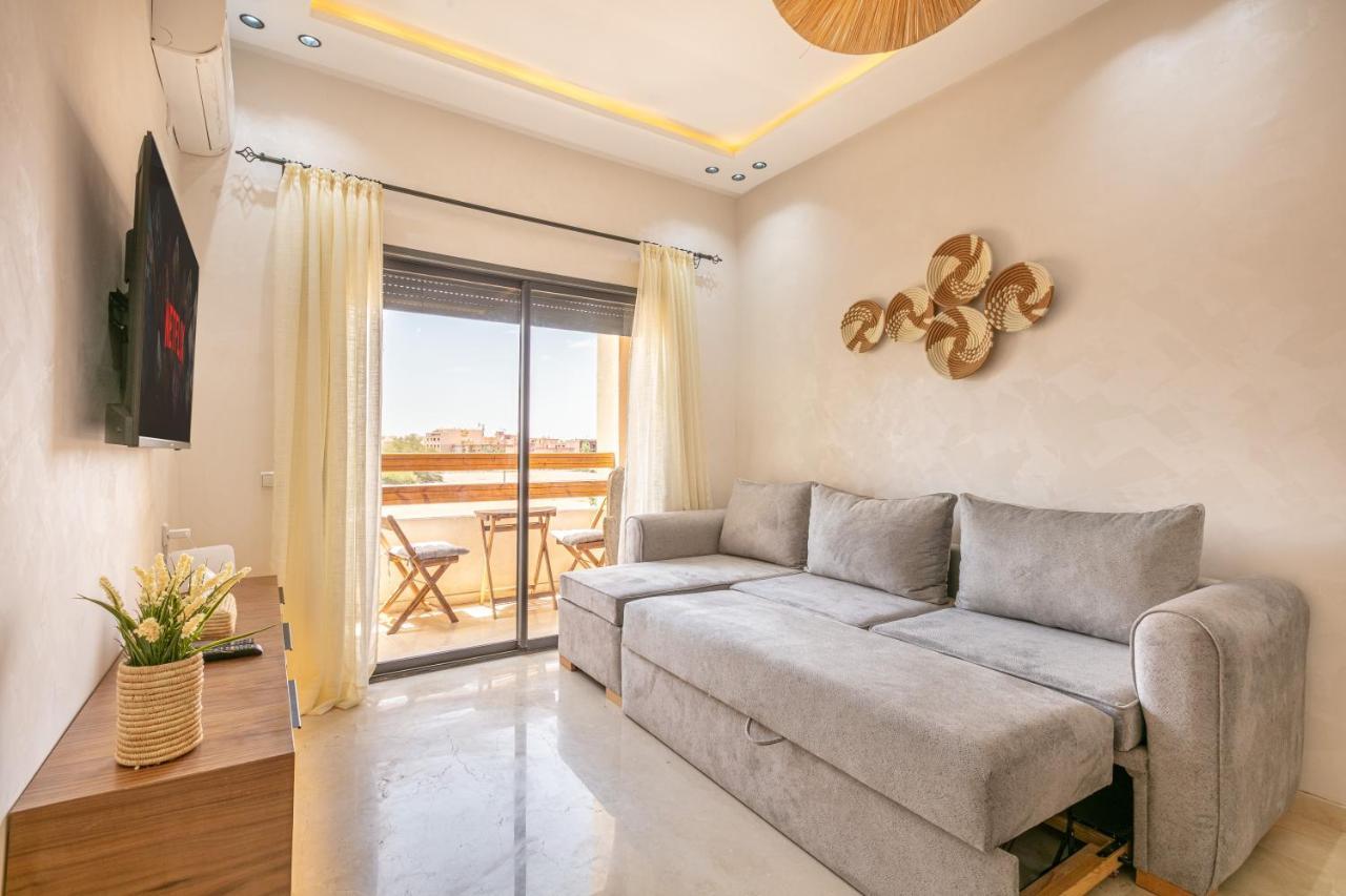 Appartement Bohemian Charm - Well Equipped - Pool - Relaxation à Marrakesh Extérieur photo