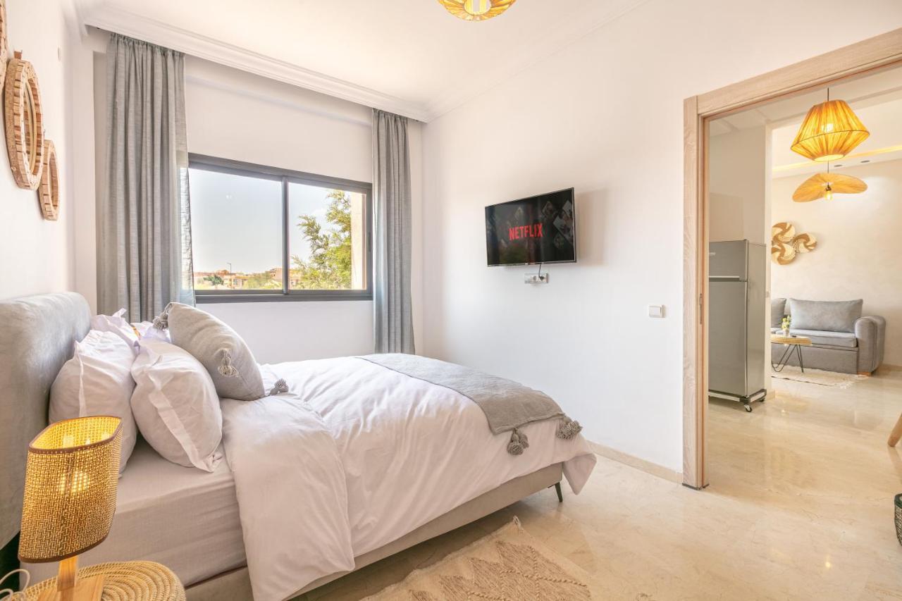 Appartement Bohemian Charm - Well Equipped - Pool - Relaxation à Marrakesh Extérieur photo