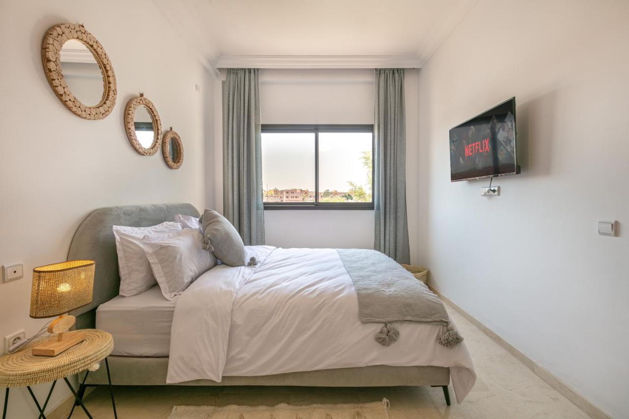 Appartement Bohemian Charm - Well Equipped - Pool - Relaxation à Marrakesh Extérieur photo