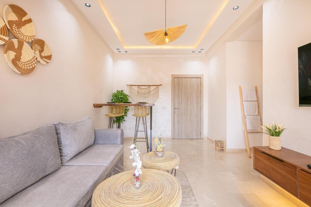 Appartement Bohemian Charm - Well Equipped - Pool - Relaxation à Marrakesh Extérieur photo