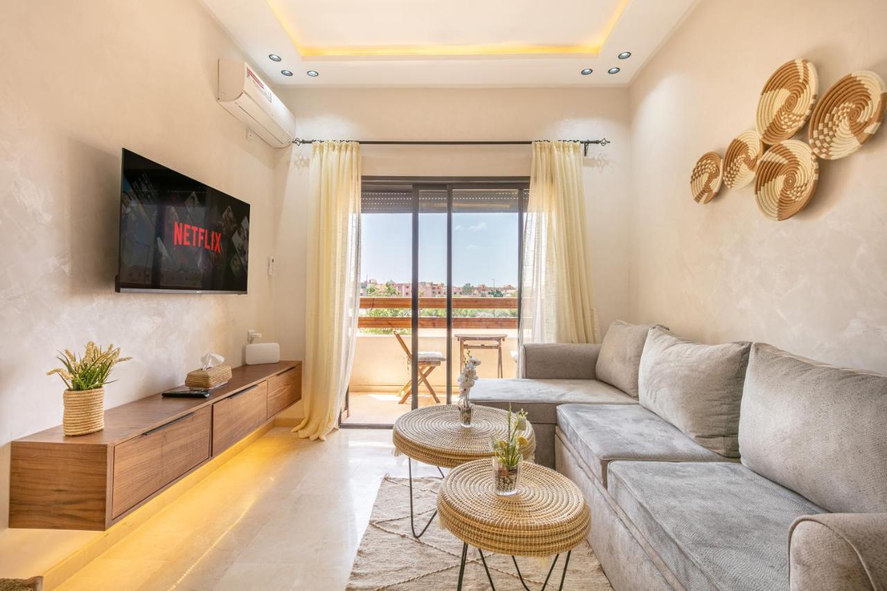 Appartement Bohemian Charm - Well Equipped - Pool - Relaxation à Marrakesh Extérieur photo